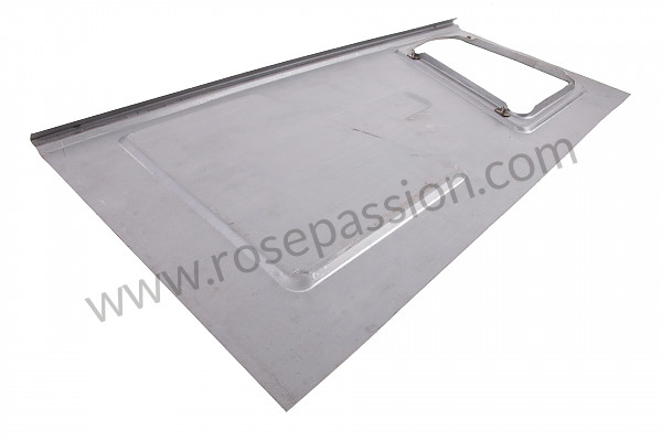 P252859 - Front luggage compartment panel with chassis plate for Porsche 356 pré-a • 1955 • 1300 (506 / 2) • Speedster pré a • Manual gearbox, 4 speed