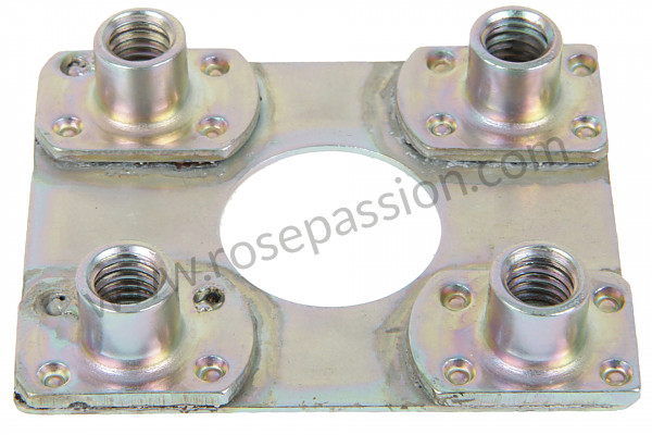 P594538 - THREADED PLATE for Porsche 356a • 1956 • 1300 (506 / 2) • Coupe a t1 • Manual gearbox, 4 speed