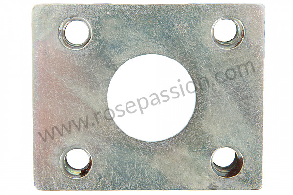 P594538 - THREADED PLATE for Porsche 356a • 1958 • 1600 s (616 / 2 t2) • Coupe a t2 • Manual gearbox, 4 speed