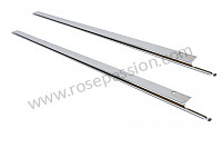 P270321 - Rail chrome outer for Porsche 356a • 1955 • 1500 carrera gt (547 / 1) • Coupe a t1 • Manual gearbox, 4 speed