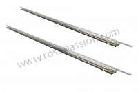 P270321 - Rail chrome outer for Porsche 356a • 1957 • 1300 s (589 / 2) • Coupe a t1 • Manual gearbox, 4 speed