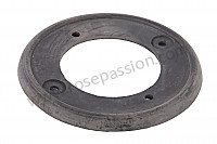 P106519 - Rubber base for Porsche 356a • 1955 • 1300 s (589 / 2) • Cabrio a t1 • Manual gearbox, 4 speed