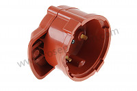 P270854 - Distributor cap for Porsche 356a • 1957 • 1600 (616 / 1 t2) • Coupe a t2 • Manual gearbox, 4 speed
