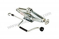 P6889 - Scissors type jack for Porsche 924 • 1986 • 924s 2.5 • Coupe • Manual gearbox, 5 speed