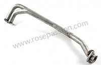 P7043 - Exhaust pipe for Porsche 924 • 1976 • 924 2.0 • Coupe • Manual gearbox, 4 speed