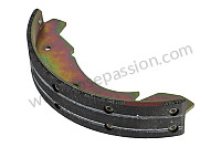 P7306 - Segment de frein pour Porsche 