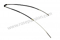 P7310 - Parking-brake cable for Porsche 924 • 1978 • 924 2.0 • Coupe • Manual gearbox, 4 speed