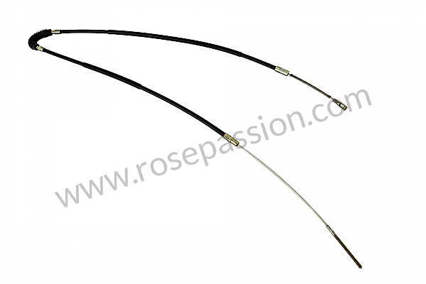 P7310 - Parking-brake cable for Porsche 924 • 1978 • 924 2.0 • Coupe • Manual gearbox, 5 speed