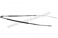 P7310 - Parking-brake cable for Porsche 924 • 1981 • 924 2.0 • Coupe • Manual gearbox, 5 speed