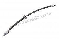 P7317 - Brake hose for Porsche 924 • 1981 • 924 2.0 • Coupe • Automatic gearbox
