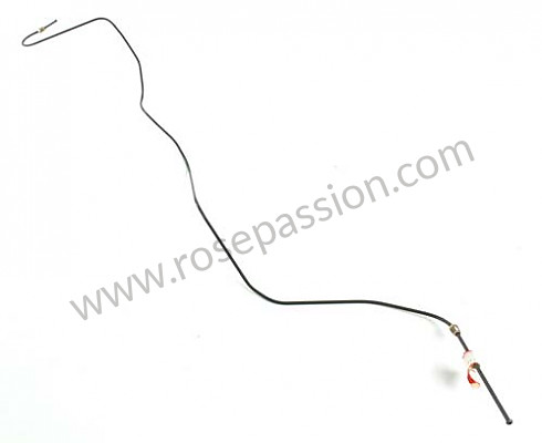 P7331 - Brake line for Porsche 924 • 1981 • 924 2.0 • Coupe • Automatic gearbox