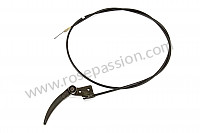 P7806 - Lid lock cable for Porsche 924 • 1982 • 924 2.0 • Coupe • Manual gearbox, 5 speed