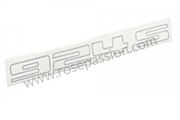 P92814 - Logo for Porsche 924 • 1987 • 924s 2.5 • Coupe • Manual gearbox, 5 speed