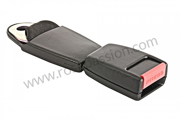 P8081 - Seat-belt buckle for Porsche 924 • 1983 • 924 turbo • Coupe • Manual gearbox, 5 speed
