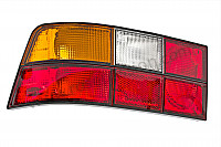P8473 - Glas licht zonder mistlamp voor Porsche 944 • 1990 • 944 s2 • Cabrio • Manuele bak 5 versnellingen