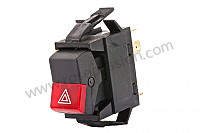 P8496 - Emergency light switch for Porsche 924 • 1979 • 924 2.0 • Coupe • Manual gearbox, 4 speed