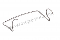 P73294 - Clip for Porsche 356a • 1956 • 1600 (616 / 1) • Coupe a t1 • Manual gearbox, 4 speed