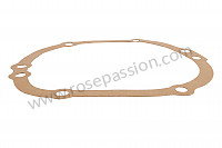P116522 - Gasket for Porsche 356a • 1955 • 1500 carrera gs (547 / 1) • Cabrio a t1 • Manual gearbox, 4 speed