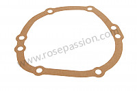 P116522 - Gasket for Porsche 356a • 1955 • 1500 carrera gs (547 / 1) • Cabrio a t1 • Manual gearbox, 4 speed