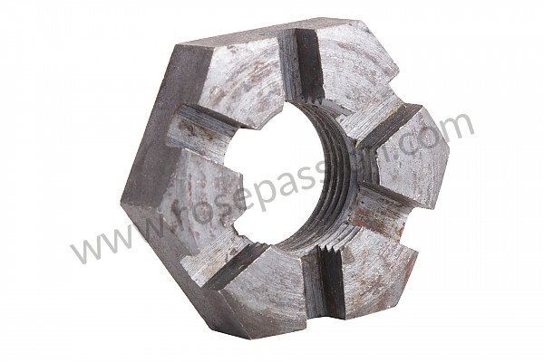 P8955 - Castle nut for Porsche 356a • 1956 • 1600 (616 / 1) • Cabrio a t1 • Manual gearbox, 4 speed