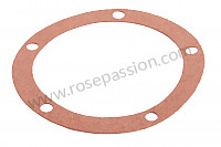 P8982 - Gasket for Porsche 356a • 1956 • 1300 s (589 / 2) • Cabrio a t1 • Manual gearbox, 4 speed