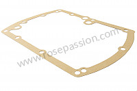 P8989 - Gasket for Porsche 356a • 1956 • 1300 (506 / 2) • Cabrio a t1 • Manual gearbox, 4 speed