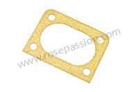 P8990 - Gasket for Porsche 356B T6 • 1961 • 1600 s (616 / 12 t6) • Karmann hardtop coupe b t6 • Manual gearbox, 4 speed