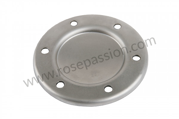 P161400 - Oil drain lid for crankcase for Porsche 356a • 1958 • 1600 carrera gs (692 / 2) • Coupe a t2 • Manual gearbox, 4 speed