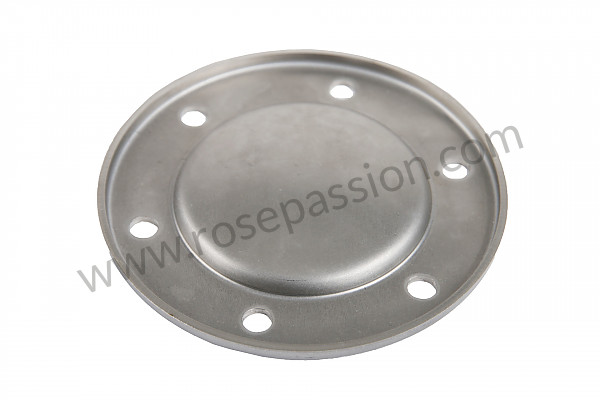 P161400 - Oil drain lid for crankcase for Porsche 356a • 1959 • 1600 carrera gt (692 / 3) • Speedster a t2 • Manual gearbox, 4 speed