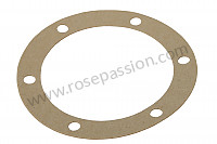 P8991 - Gasket for Porsche 356a • 1959 • 1600 carrera gs (692 / 2) • Coupe a t2 • Manual gearbox, 4 speed