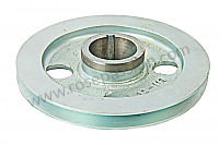 P9001 - Pulley for Porsche 356a • 1955 • 1300 s (589 / 2) • Speedster a t1 • Manual gearbox, 4 speed