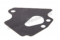 P111948 - Oil gauge plate for Porsche 356a • 1955 • 1600 (616 / 1) • Cabrio a t1 • Manual gearbox, 4 speed