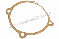 P9023 - Gasket for Porsche 356a • 1956 • 1600 s (616 / 2) • Cabrio a t1 • Manual gearbox, 4 speed