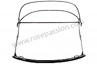 P272995 - 活动顶篷框架 全套 为了 Porsche 356 pré-a • 1954 • 1500 s (528 / 2) • Speedster pré a