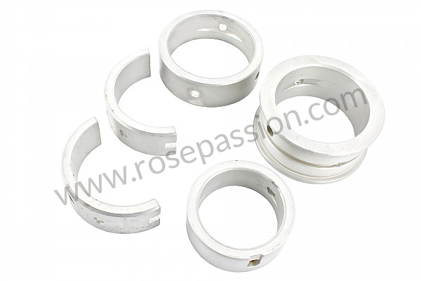 P111913 - Set of crankshaft bearings oversize outer  undersize inner  comprising: for Porsche 356a • 1959 • 1600 (616 / 1 t2) • Coupe a t2 • Manual gearbox, 4 speed