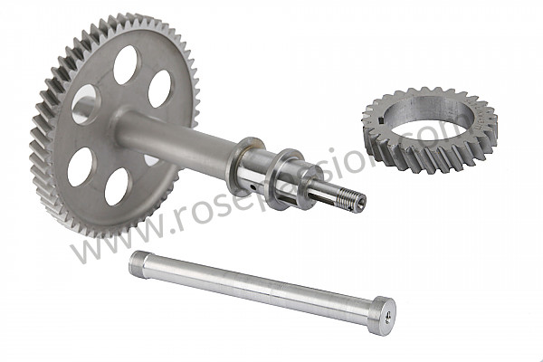 P273270 - Intermediate shaft with timing gear for Porsche 356a • 1957 • 1500 carrera gt (547 / 1) • Coupe a t2 • Manual gearbox, 4 speed