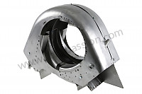 P552841 - AIR DUCT for Porsche 356a • 1956 • 1500 carrera gt (547 / 1) • Coupe a t1 • Manual gearbox, 4 speed