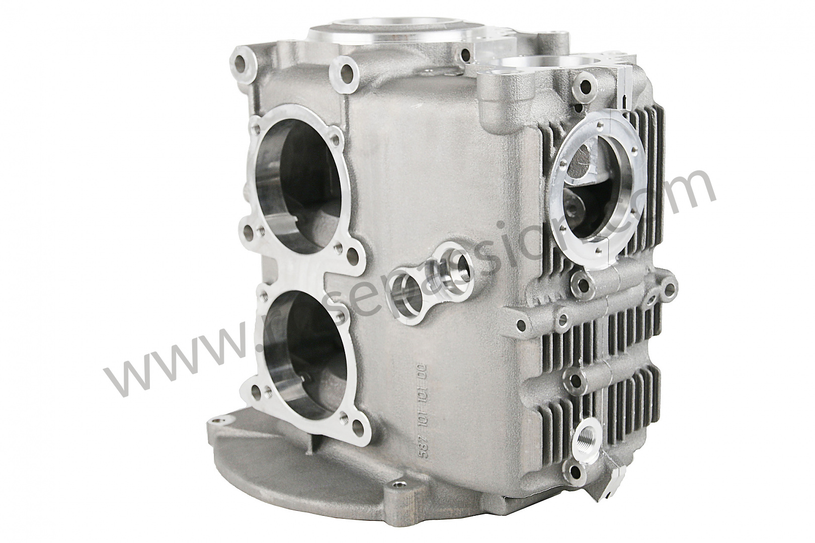 P273523 - 58710199900 - Engine sump 356 carrera version with bushing  (58710190100,58710190400,69210100500,69210100501,69210100600,69210100601,69210100602,69210100700,69210100800)  for Porsche 356B T6 / 1963 / 2000 carrera gt (587 / 2) / Coupe reutter b ...