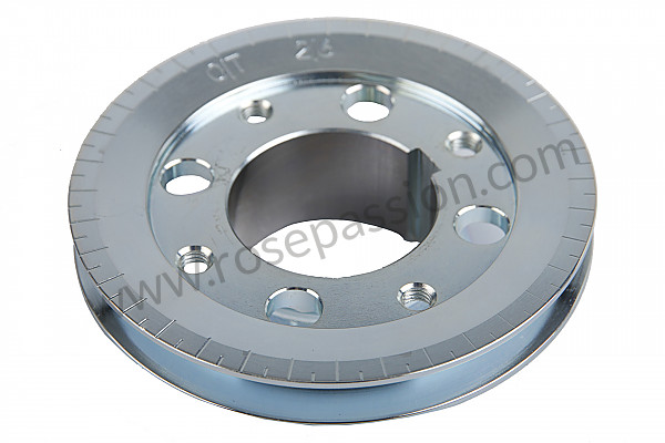 P173864 - V-belt pulley for Porsche 356a • 1957 • 1500 carrera gs (547 / 1) • Cabrio a t1 • Manual gearbox, 4 speed