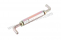 P9222 - Lever for Porsche 356a • 1958 • 1600 s (616 / 2 t2) • Cabrio a t2 • Manual gearbox, 4 speed