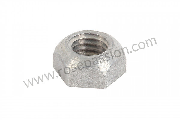 P9228 - Hexagon nut for Porsche 356a • 1958 • 1600 s (616 / 2 t2) • Coupe a t2 • Manual gearbox, 4 speed