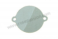P9257 - Gasket for Porsche 356a • 1955 • 1600 (616 / 1) • Cabrio a t1 • Manual gearbox, 4 speed