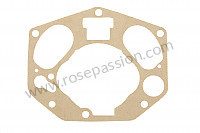 P191943 - Gasket for Porsche 356B T5 • 1960 • 1600 s (616 / 2 t5) • Karmann hardtop coupe b t5 • Manual gearbox, 4 speed