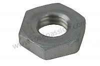 P9264 - Hexagon nut for Porsche 356B T5 • 1959 • 1600 s (616 / 2 t5) • Coupe b t5 • Manual gearbox, 4 speed