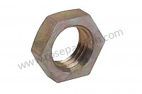 P9294 - Hexagon nut for Porsche 356a • 1955 • 1600 s (616 / 2) • Coupe a t1 • Manual gearbox, 4 speed
