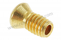 P273779 - Oval-head screw for mount throttle valve for Porsche 912 • 1966 • 912 1.6 • Coupe • Manual gearbox, 4 speed
