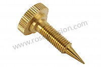 P273787 - Adjusting screw idle speed for Porsche 912 • 1967 • 912 1.6 • Coupe • Manual gearbox, 4 speed