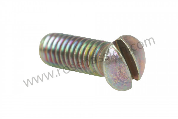 P9319 - Oval-head screw for Porsche 356B T6 • 1963 • 1600 super 90 (616 / 7 t6) • Coupe karmann b t6 • Manual gearbox, 4 speed
