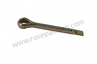 P9335 - Cotter pin for Porsche 356B T6 • 1963 • 1600 super 90 (616 / 7 t6) • Coupe karmann b t6 • Manual gearbox, 4 speed