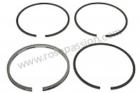 P571981 - SEGMENTO 356A+B 1600 2/2/2/5 per Porsche 356a • 1957 • 1600 (616 / 1 t2) • Cabrio a t2 • Cambio manuale 4 marce